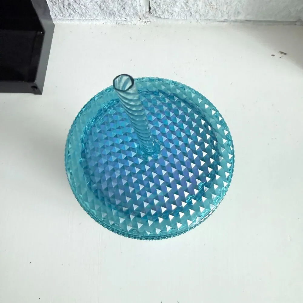Starbucks Studded Blue Gradient Bling Ombre Cold Cup Tumbler Grande 16oz